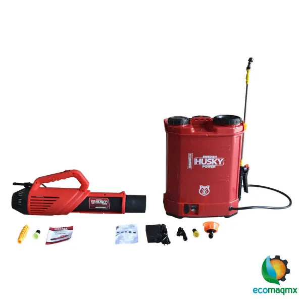 Kit de Fumigadora Eléctrica Recargable Con Bazuka Husky