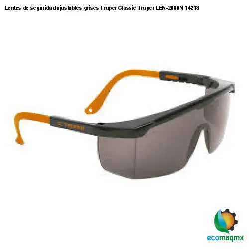 Lentes de seguridad ajustables grises Truper Classic Truper