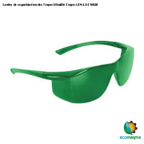 Lentes de seguridad verdes Truper Ultralite Truper LEN-LS5