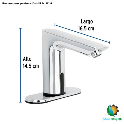 Llave con sensor para lavabo Foset LLS-L 49194