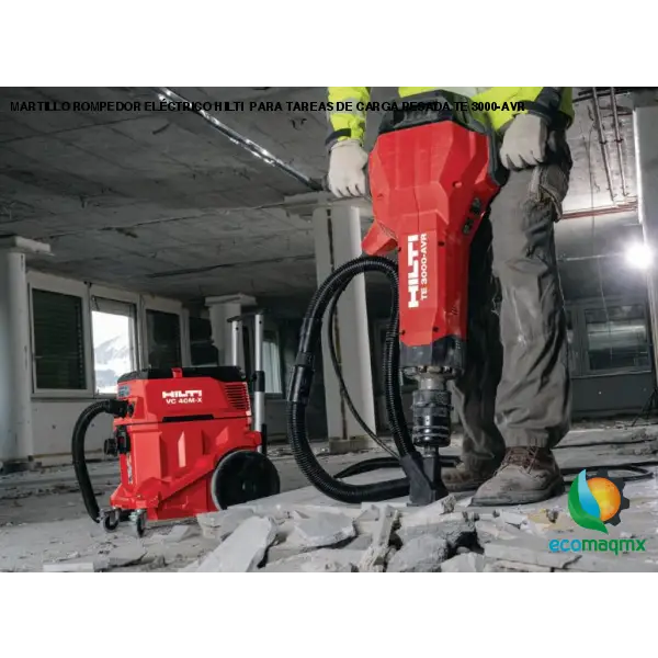 MARTILLO ROMPEDOR ELÉCTRICO HILTI PARA TAREAS DE CARGA