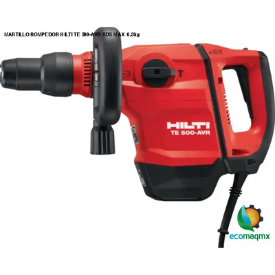 MARTILLO ROMPEDOR HILTI TE 500-AVR SDS MAX 6.3kg