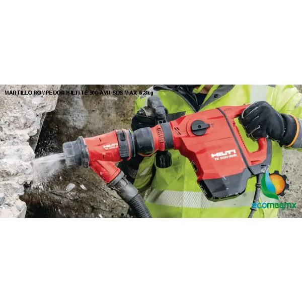 MARTILLO ROMPEDOR HILTI TE 500-AVR SDS MAX 6.3kg