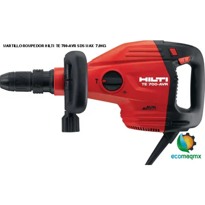 MARTILLO ROMPEDOR HILTI TE 700-AVR SDS MAX 7.9KG