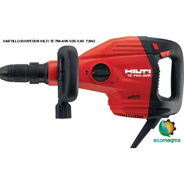 MARTILLO ROMPEDOR HILTI TE 700-AVR SDS MAX 7.9KG