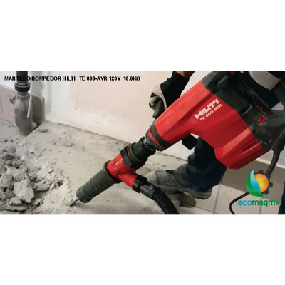 MARTILLO ROMPEDOR HILTI TE 800-AVR 120V 10.6KG