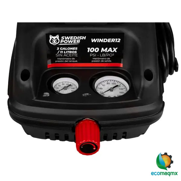 Mini Compresor De Aire Eléctrico Swedish Power 1/2 Hp 11