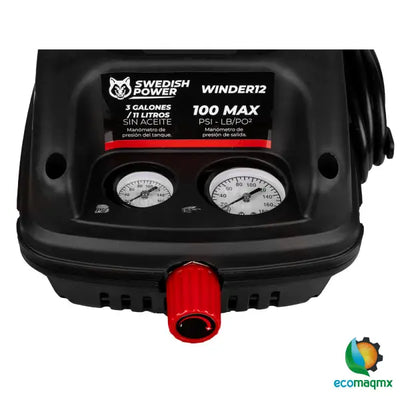 Mini Compresor De Aire Eléctrico Swedish Power 1/2 Hp 11