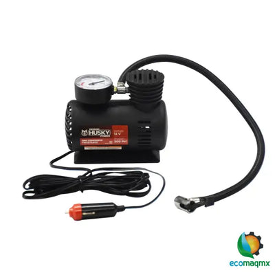 Mini Compresor De Aire Husky 12v 300 Psi Manguera 40 Cm –