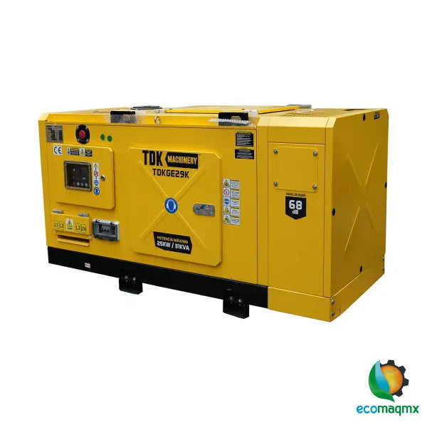 Mini Generador Estacionario Tdk 23 kw 29 kva 220v/127v