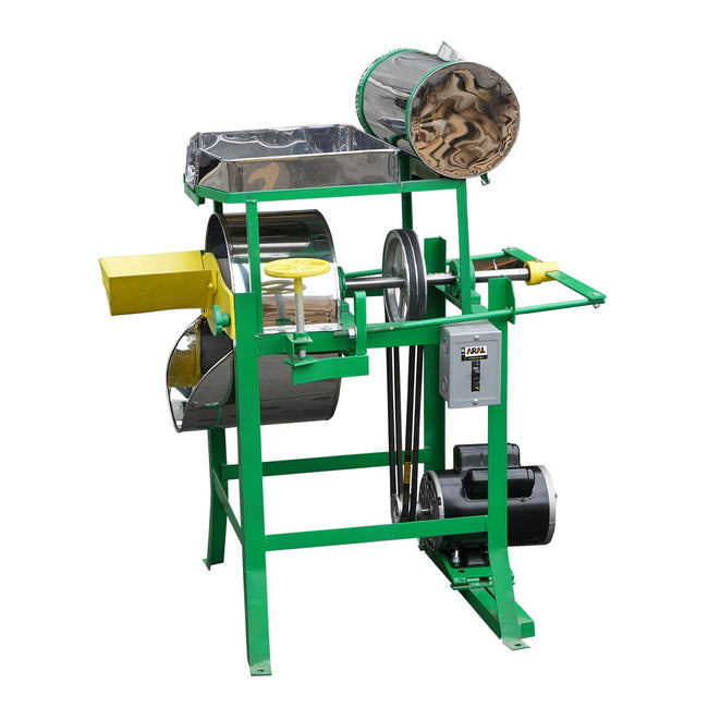 Molino de Nixtamal Baby Acero Inoxidable Con Motor Weg 1.5 Hp Rkdbw1.5