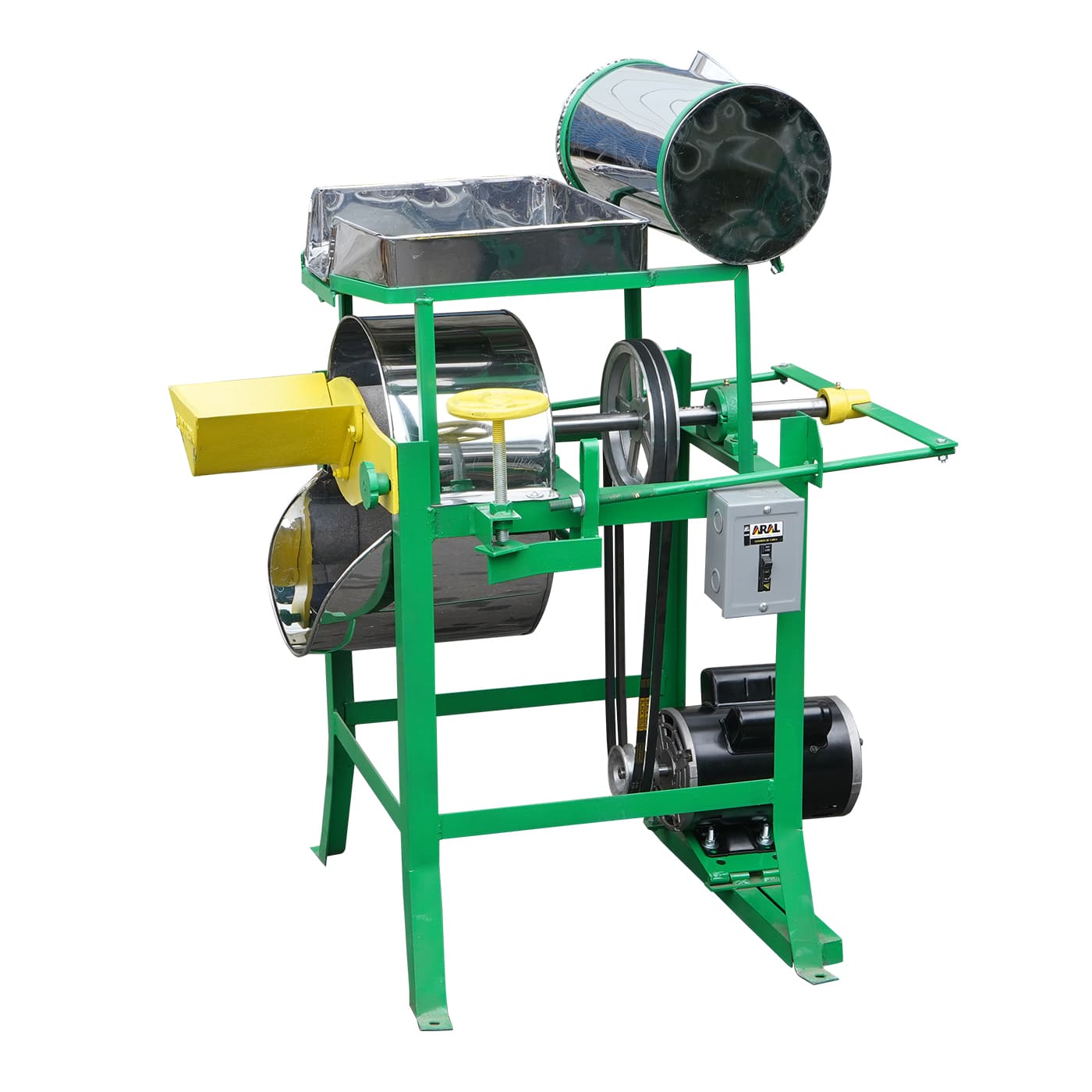 Molino de Nixtamal Baby Acero Inoxidable Con Motor Weg 1.5 Hp Rkdbw1.5
