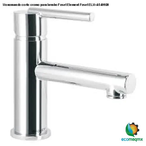 Monomando corto cromo para lavabo Foset Element Foset ELM-45