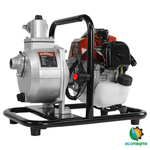 Motobomba A Gasolina 33cc 1.5 Hp Portátil Aucotcebante 2 Tiempos 1"x1" Husky HKW3325