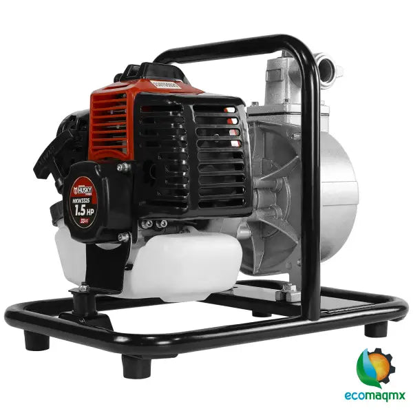 Motobomba A Gasolina 33cc 1.5 Hp Portátil Aucotcebante 2 Tiempos 1"x1" Husky HKW3325