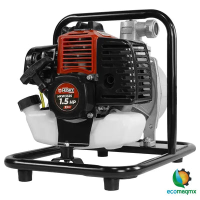 Motobomba A Gasolina 33cc 1.5 Hp Portátil Aucotcebante 2 Tiempos 1"x1" Husky HKW3325