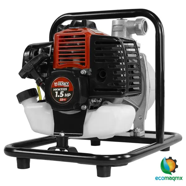 Motobomba A Gasolina 33cc 1.5 Hp Portátil Aucotcebante 2 Tiempos 1"x1" Husky HKW3325