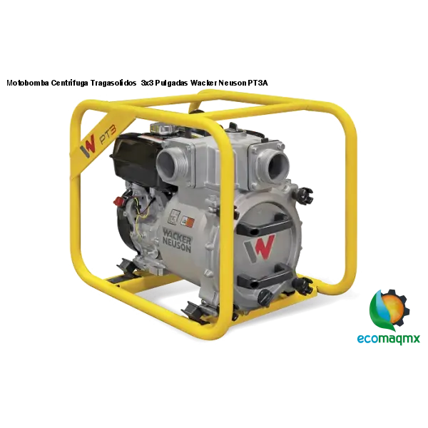 Motobomba Centrifuga Tragasolidos 3x3 Pulgadas Wacker Neuson