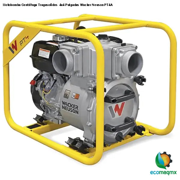 Motobomba Centrifuga Tragasolidos 4x4 Pulgadas Wacker Neuson