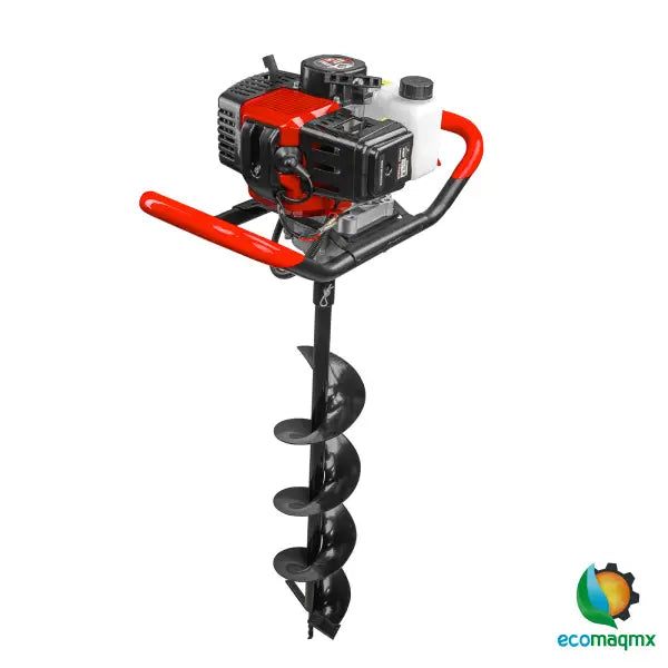 Motoperforadora Ahoyadora Con Motor A Gasolina 2 Tiempos De 52cc 2.5Hp 3 Barrenos Husky TOPO554