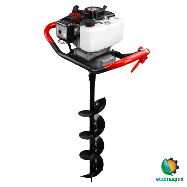 Motoperforadora Ahoyadora Con Motor A Gasolina 2 Tiempos De 52cc 2.5Hp 3 Barrenos Husky TOPO554