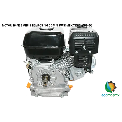 MOTOR 168FB 6.5 HP 4 TIEMPOS 196 CC MIN SWISSMEX 710002