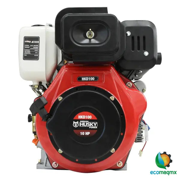 Motor a Diesel 418cc 10 Hp Flecha Cuñero Arranque Electrico