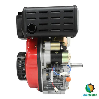 Motor a Diesel 418cc 10 Hp Flecha Cuñero Arranque Electrico