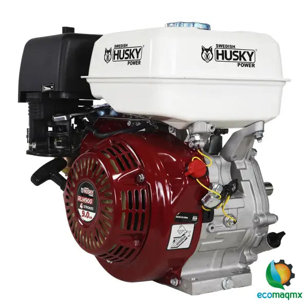 Motor A Gasolina 270cc 9 Hp Flecha Cuñero Arranque Manual Husky RLM900
