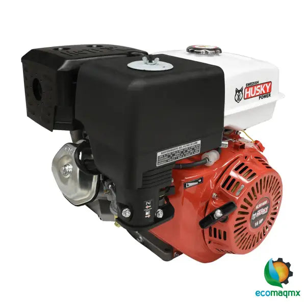 Motor A Gasolina 407cc 16 Hp Flecha Cuñero Arranque Manual Husky RLM1600