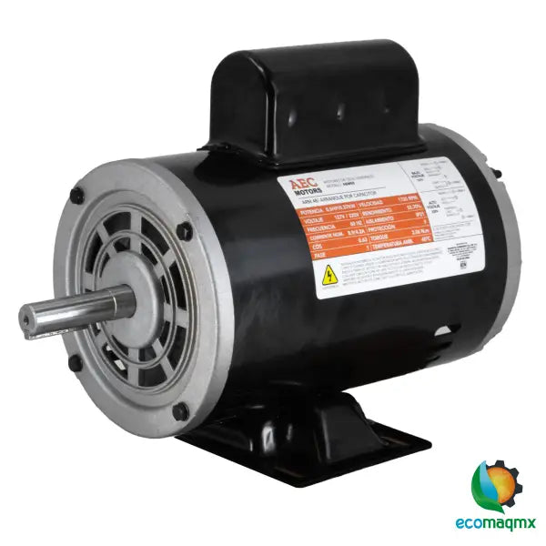 Motor Eléctrico 1/2 Hp Monofasico 110/220v 4 Polos 1725 rpm