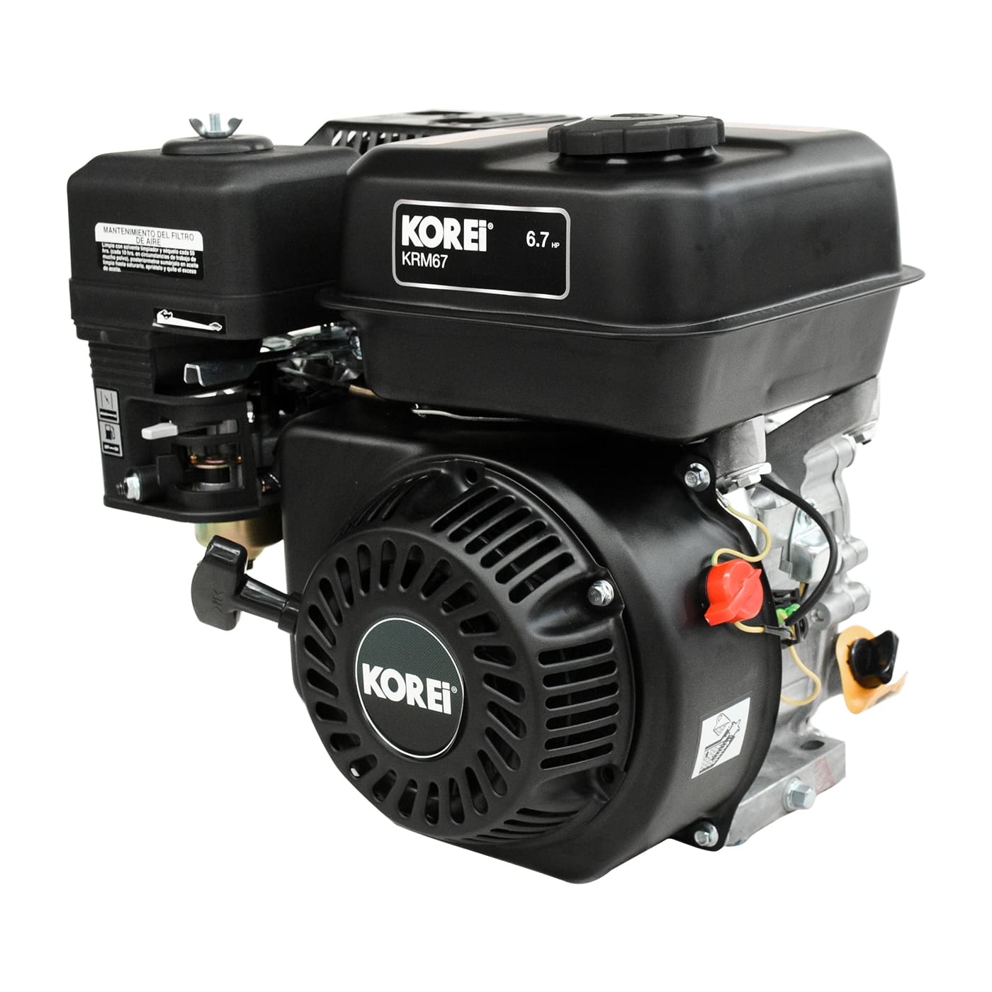 Motor A Gasolina Profesional Korei 6.7 Hp Arranque Manual – Krm67