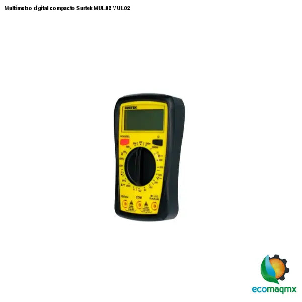 Multímetro digital compacto Surtek MUL02 MUL02