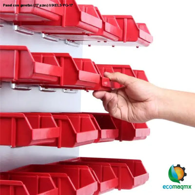 Panel con gavetas (17 pzas) MIKELS PG-17