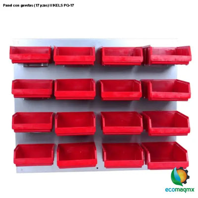 Panel con gavetas (17 pzas) MIKELS PG-17