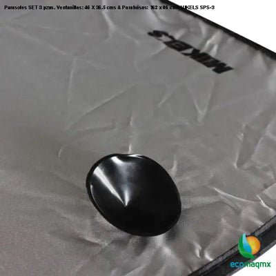 Parasoles SET 3 pzas. Ventanillas: 46 X 36.5 cms &