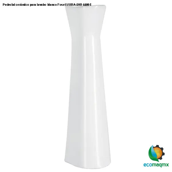 Pedestal cerámico para lavabo blanco Foset MUBA-20B 44005