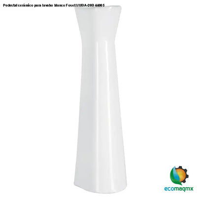 Pedestal cerámico para lavabo blanco Foset MUBA-20B 44005