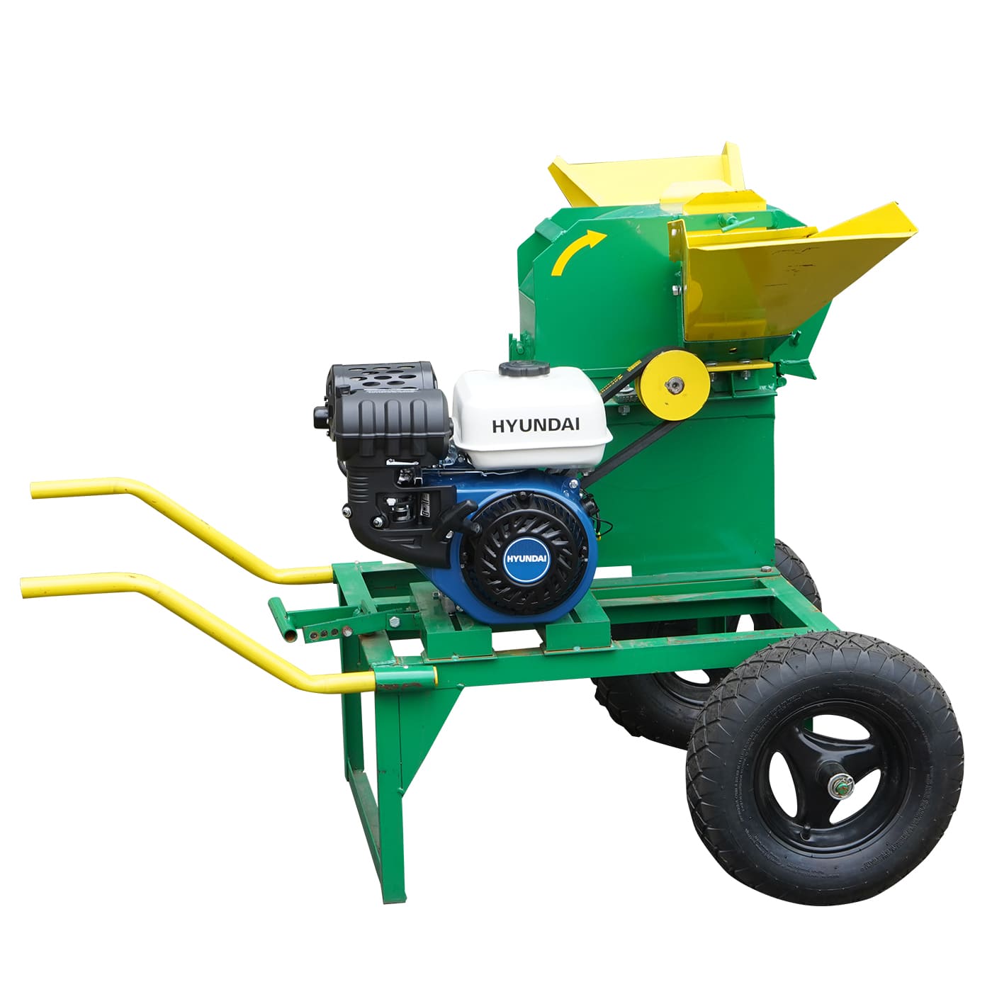 Cortadora De Forraje Picadora Base Cuadrada Con Motor Hyundai 9.3 Hp – RKP2100B-HY93