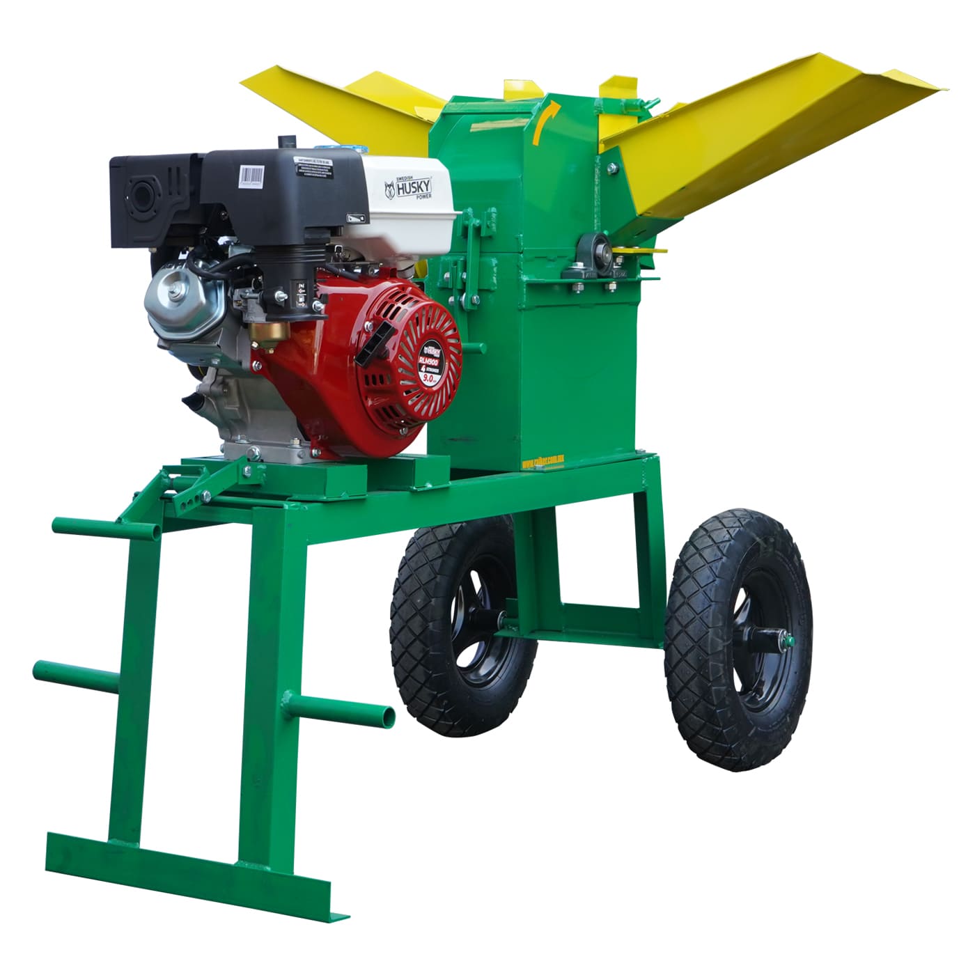 Molino Picadora Desintegradora de Forraje Modelo 2000 con Motor Husky Power 9 Hp a Gasolina Rkp2000b-hsk9