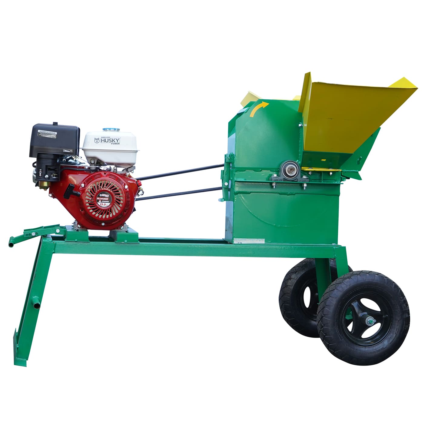 Molino Picadora Desintegradora de Forraje Modelo 3000 con Motor Husky Power 13 Hp a Gasolina Rkp3000b-hsk13