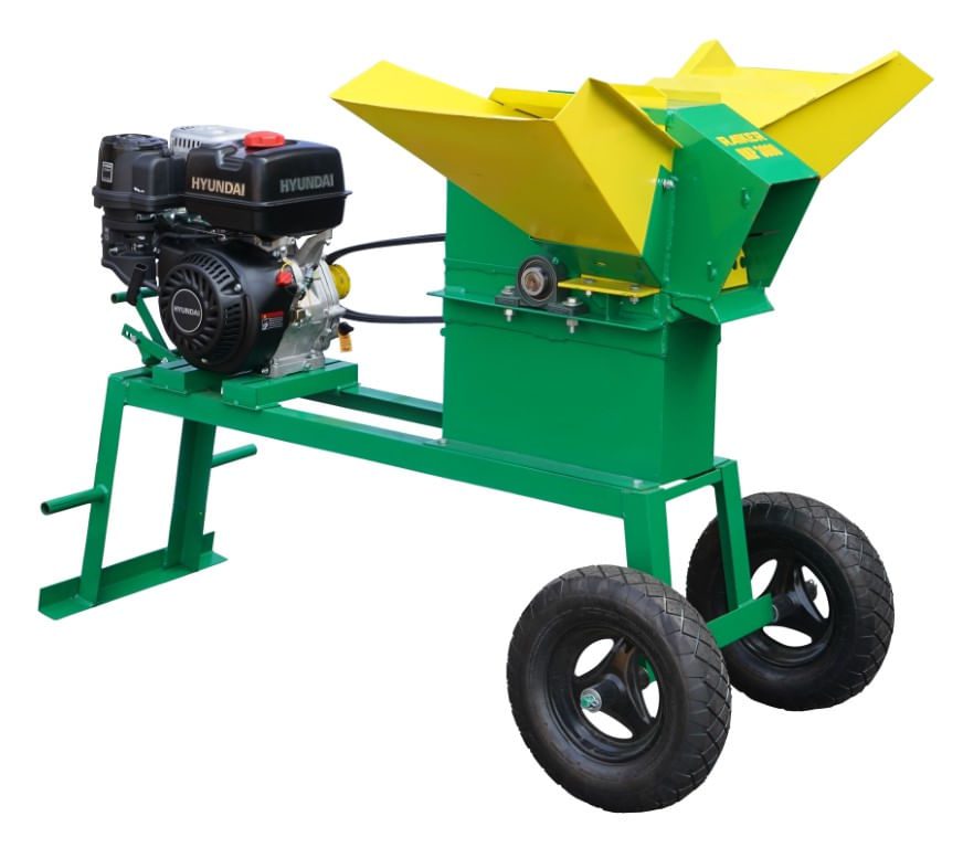 Molino Picadora Desintegradora de Forraje Modelo 3000 con Motor Hyundai 13 Hp a Gasolina Rkp3000b-hygc13
