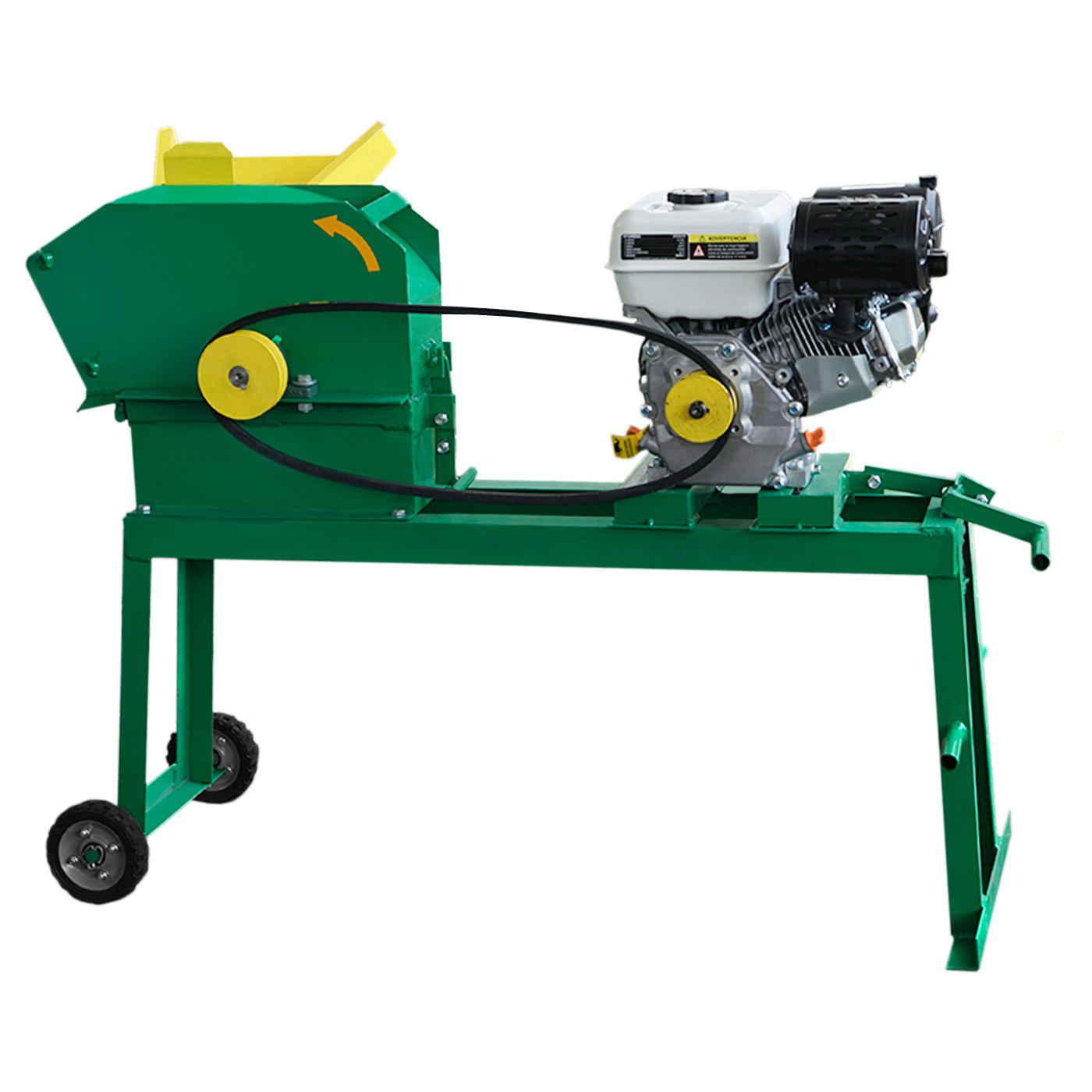 Molino Picadora Desintegradora de Forraje Modelo 1800 con Motor Hyundai 6.7 Hp a Gasolina Rkp1800b-HY67