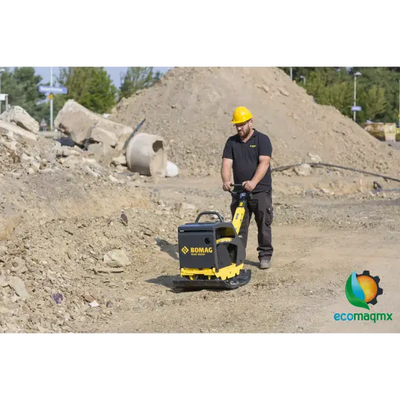 Placa Compactadora Reversible Con Motor Honda GX160 Bomag