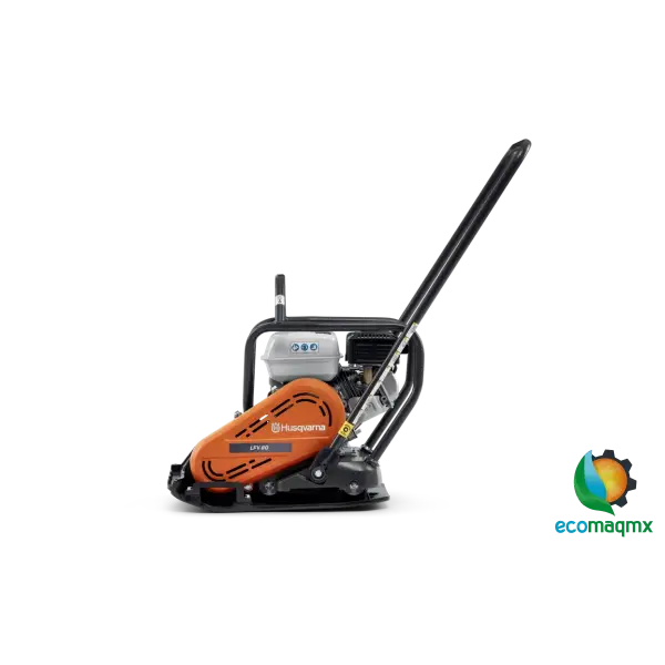 Placa Compactadora Vibratoria Husqvarna con motor Honda GX160 Modelo LFV80