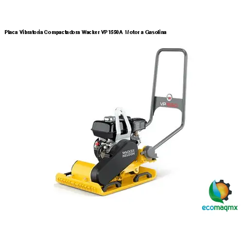 Placa Vibratoria Compactadora Wacker VP1550A Motor