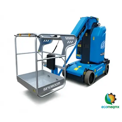 PLATAFORMA DE MASTIL VERTICAL 10 METROS ELECTRICA SINOBOOM