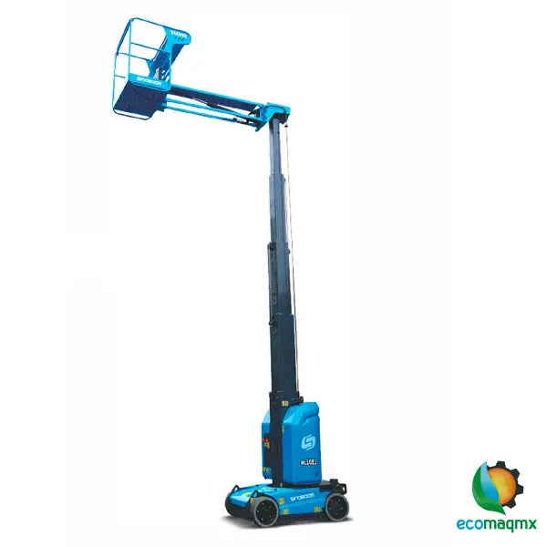 PLATAFORMA DE MASTIL VERTICAL 10 METROS ELECTRICA SINOBOOM