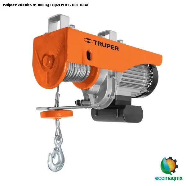 Polipasto eléctrico de 1000 kg Truper POLE-1000 16848