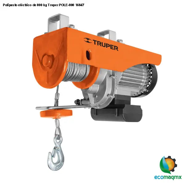 Polipasto eléctrico de 800 kg Truper POLE-800 16847